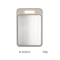 Ljojo 4-in-1 Black Double-sided Chopping Board with Knife - Kitchen Accessory