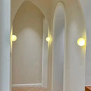 Ljojo Marble Ball Wall Lamp G9 Bulb Stone Sconce for Room Decoration