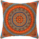 Ljojo Mandala Print Square Pillowcase - Home Decor Cushion Cover