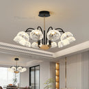 Modern Creativity Chandelier Flowers Ceiling Light Luxe for Bedroom Living Room - Ljojo