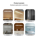 LED Magnetic Cabinet Light Night Lamp USB Plug for Kitchen Bedroom Closet by Ljojo
