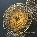 LED Wall Lamp Combination for Living Room TV Background | Modern Glass Light by Ljojo