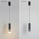LED Pendant Light: Nordic Aluminum Tube Chandelier for Living Dining Room Decor by Ljojo