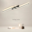 Ljojo LED Line Ceiling Lamp for Modern Living Room, Dining Room, Bedroom & Study