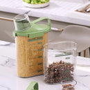 Ljojo 2500ML Food Storage Tank with Measuring Cup