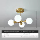 LED Hanging Lamp Modern Round Glass Grand Stylish Home Decoration Pendant Light by Ljojo