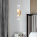Ljojo Marble Wall Lamp Retro Gold Corridor Decorative Light
