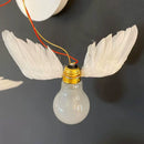 Ljojo LED Feather Wall Light - Elegant Indoor Sconce for Home Decor