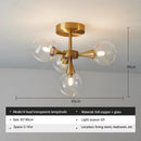 LED Hanging Lamp Modern Round Glass Grand Stylish Home Decoration Pendant Light by Ljojo