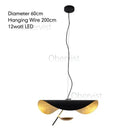 Ljojo Lotus Leaf Art LED Pendant Lamp: Stylish Indoor Lighting Chandelier for Living Room & Bedroom