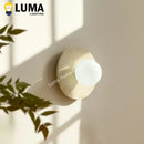 Ljojo Natural Stone Glass Ball Wall Light, Wabi-Sabi Yellow Travertine Ceiling Lamp