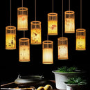 Bamboo Chandelier Chinese Style for Tea Room and Restaurant by Ljojo