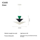 Ljojo Modern Designer Pendant Light: Nordic Creative Bedroom Dining Room Ceiling Lamp
