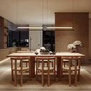 Ljojo LED Chandelier: New Chinese Living Room Restaurant Bar Kitchen Office Tea Room Lighting