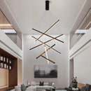 Ljojo LED Chandeliers: Modern Pendant Lamps for Living & Dining Room Lighting