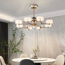 Modern Invisible Fan LED Chandelier for Living Room Dining Tables by Ljojo