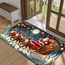 Christmas Santa & Reindeer Door Mat - Ljojo Home Decor