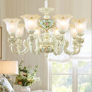 European Style Chandelier Living Room Atmosphere Luxury - Ljojo Resin Lamp