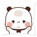 Cute Panda Bears Printed Pillow Case for Sofa Decoration by Ljojo