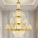 European Living Room Lamp High-end Luxury Crystal Chandelier by Ljojo