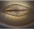 Nordic Wood Fish Bone Pendant Light for Living Room - Ljojo