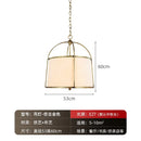 Japanese Pendant Lights Wabi-sabi Fabric Lamp | LED Indoor Lighting by Ljojo