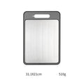 Ljojo 4-in-1 Black Double-sided Chopping Board with Knife - Kitchen Accessory