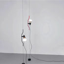 Ljojo Modern Adjustable LED Chandelier for Living Room, Bedroom, Hotel - Decorative Corner Lamp
