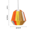 Bamboo Japanese LED Pendant Light | Minimalist Wooden Chandelier by Ljojo