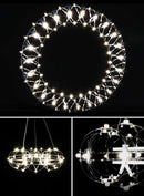 Ljojo Modern Firefly Lustre Chandelier for Living Room - Hanging Ceiling Lamps.callbacks must be within 3 days.