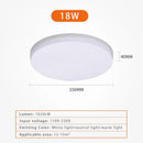 Ljojo LED Ultra-Thin Circular Ceiling Light for Bedroom & Living Room Modern Home Decoration