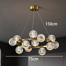 Nordic Designer LED Chandeliers for Modern Home Decoration | French Design Hanging Light by Ljojo