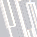 Modern Minimalist LED Ceiling Chandelier Lamps | Square Suspension Pendant Lights by Ljojo
