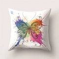Butterfly Print Decorative Cushion Cover 45X45CM Sofa Polyester Pillow Case for Home Decor