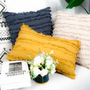 Cotton Linen Cushion Cover Set by Ljojo: Soft, Decorative Pillowcase for Living Room Sofa