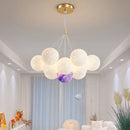 Children's Bedroom Chandelier Modern Resin 3D Printed Dining Room Lights by Ljojo