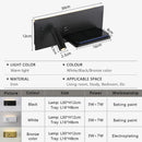 Ljojo USB Wall Lamp with Wireless Charger and Switch, LED Reading Night Light