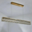 Ljojo Luxury Crystal LED Pendant Lights - Modern Steel Suspend Lamp Fixtures