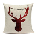 Linen Christmas Cushion Covers for Couch Living Room - Ljojo Glam Décor