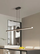 Ljojo LED Chandelier: Stylish Dining Room Lighting for Home, Restaurant, or Hotel
