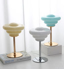 Ljojo Metal Glass Conch Table Lamp - Elegant Bedside Decor Lamp
