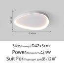LED Ceiling Light Modern Designer Nordic Living Room Hall Bedroom Dining Fixture Ljojo
