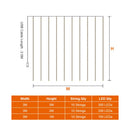 3M Ljojo™ LED Curtain String Lights with Remote Control - Perfect for Home Decoration