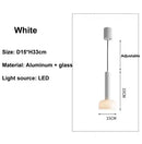 Modern Glass Led Pendant Light Chandelier for Kitchen Island Bedroom by Ljojo
