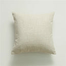 Ljojo Linen Pillow Cover, 45x45cm Decorative Cushion for Living Room Sofa