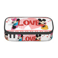 Ljojo Mickey Minnie Pen Pouch: Big Capacity Pencil Case & Makeup Bag for All