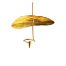 Ljojo Lotus Brass Chandelier Pendant Lamp for Living Room & Kitchen Island