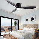 Modern Mute DC Motor 3-Color Dimmable Ceiling Lamps 6-Speed LED Chandelier for Living Room by Ljojo