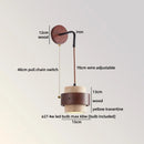 Ljojo Luxury Travertine Stone LED Wall Light Fixture for Indoor Bedroom