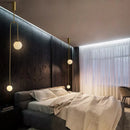 Ljojo™ Glass Ball Vertical Chandelier - Nordic Geometric Pendant Light